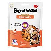 Ласощі для собак "Bow wow" 60гр, Immunity снеки,для покращення імунітету