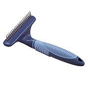 Інструмент для собак CAMON гребінець-граблі ротаційні з 20 довгими зубцями