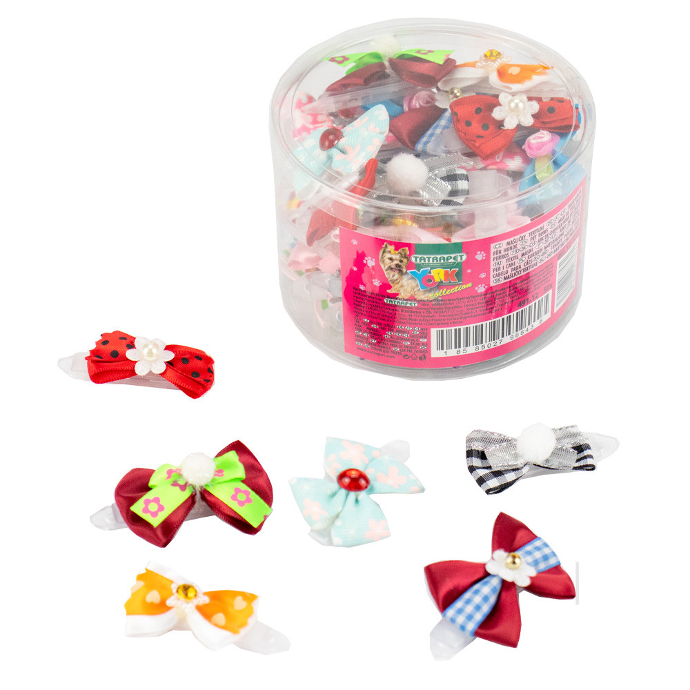 Бантики для собак TETRAPET York, міх кольорів 4 см, фото 1
