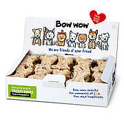 Ласощі  для собак "Bow wow" натуральні кісточки з ялович.рубця та клюкви  box