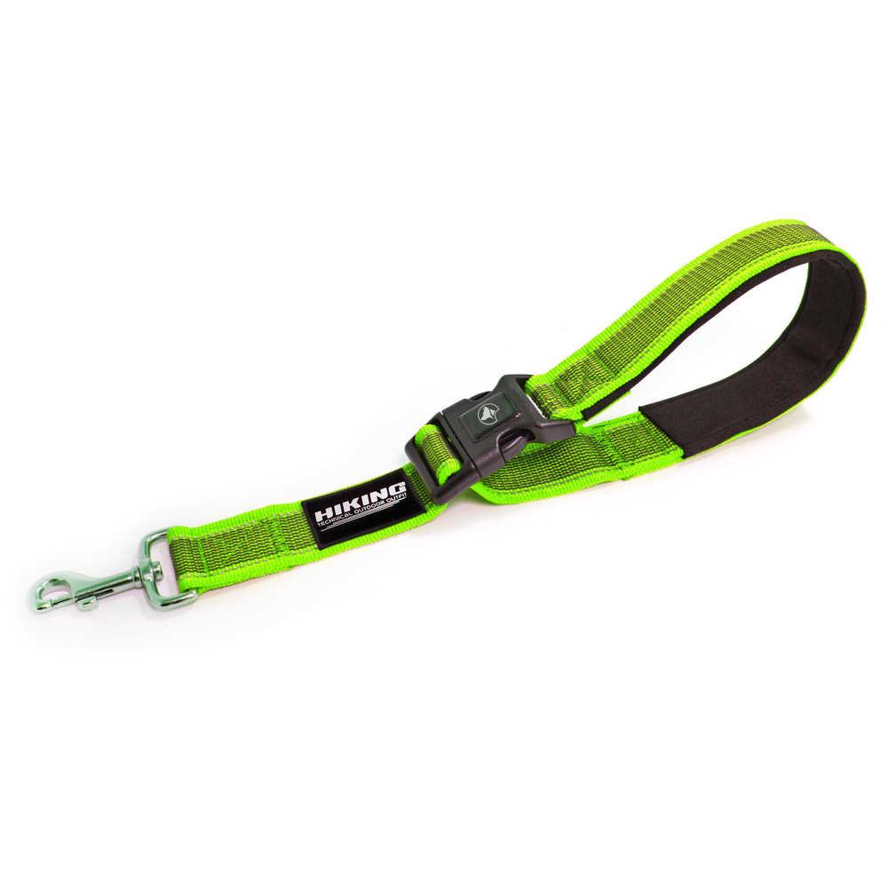 Повідець для собак CROCI HIKING VENTURE, регульований, зелений, нейлон, 4x38-50 см, фото 1