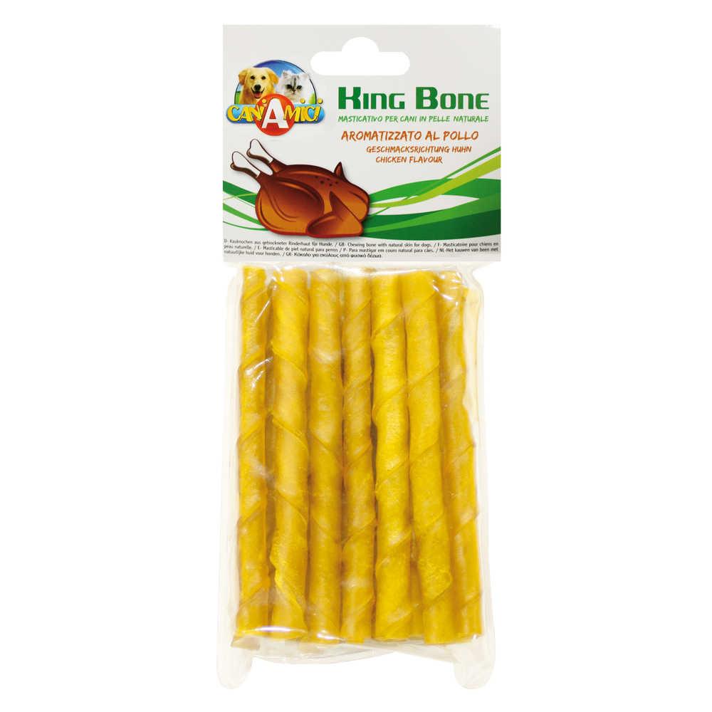 Ласощі CROCI жиловані KingBone, кручений стік, 10 см, 10 г, фото 1