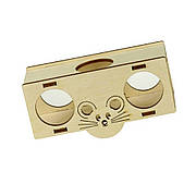 Дерев'яна гойдалка для хом'яка TETRAPET, 12,8x5,2x6,5 см