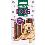 Ласощі для собак TETRAPET Dog, кальцієві палички з качкою та яловичиною 70 г