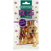 Ласощі для собак TETRAPET Dog, палички з качиної шкіри та курки 45 г