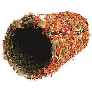 Тунель для гризунів TETRAPET Zoo care, з додатковою дозою овочів, 9*20 см