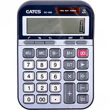 Калькулятор EATES DC-930 (12 розрядів, 2 живлення)