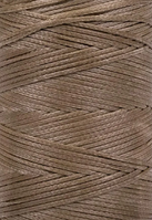 Нитка вощена, т 1,2 мм (плоский шнур) 100 метрів, цв. капучіно