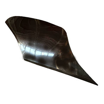 Відвал плуга Bomet 30 пластиковий цільний (глухий, без отворів)