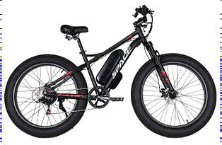 Велосипед з електроприводом 26" AL SPACE APOLLO DD FR 48B 21А*г 1000Вт чорний 2026