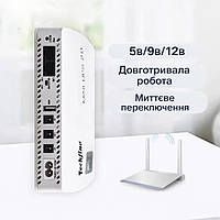 Mini UPS M18P 8800mAh | ДБЖ для роутера, модема, PoE | 5V/9V/12V | Безперебійник для інтернету, для камер відеонагляду