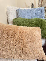 Набір яскравих наволочок із довгим ворсом 50х70(різні кольори)