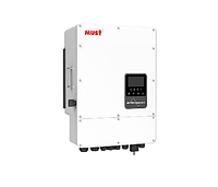 Гибридный инвертор MUST PH11-12KL3 EU, 3Ф-12kW, 48V, 200-650V, MPPT ,PV 800V, 444*654*260mm, 35kg