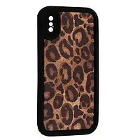 Чохол LEOPARD Case для Apple iPhone X/iPhone XS чорний