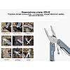 Мультитул NexTool Mini Sailor Pliers S11 блакитний Techno-Torba Гарант Качества, фото 7