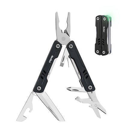 Мультитул NexTool Mini Sailor Pliers S11 чорний Techno-Torba Гарант Качества, фото 1