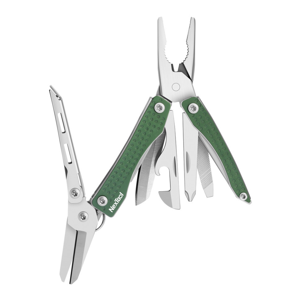 Мультитул NexTool Mini Flagship зелений Techno-Torba Гарант Качества