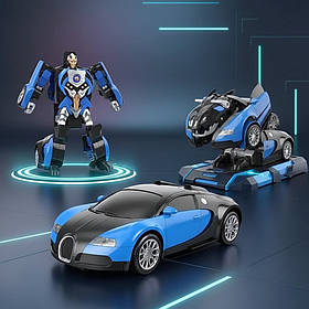 Машина трансформатора Autobots Remote Control Car with Deformation Bugatti Robot