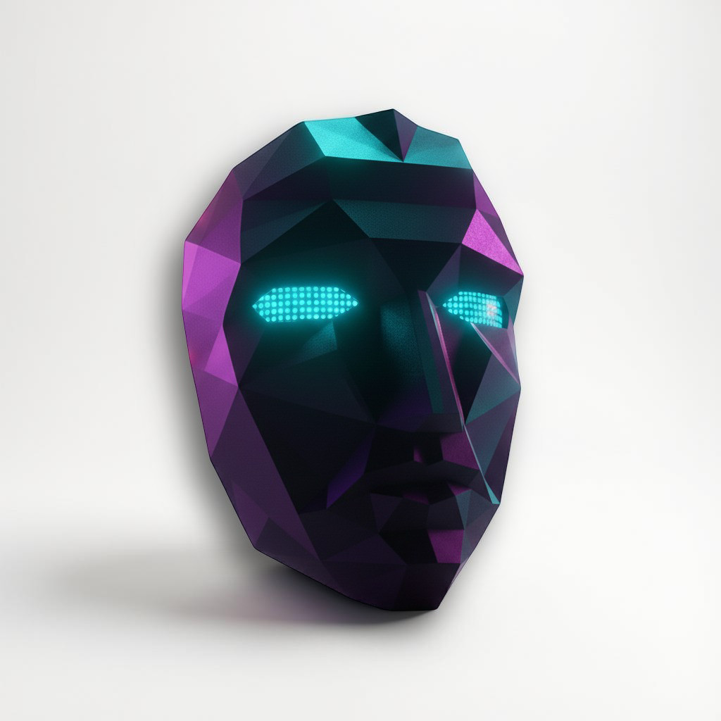 Маска Squid Game із серіалу Гра в кальмара пластикова з гумкою для рольових ігор, вечірок і Гелловіна, фото 1