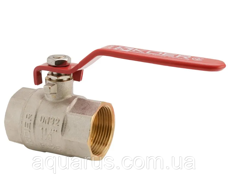 Кран кульовий KOER 1 1/4" ГГР (KR.214) (KR0023)