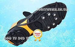 Льодоходи на 6 шипів, льодоступи, антискользители, шипи на взуття Попрус