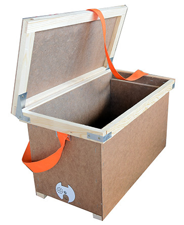 Ящик для перенесення рамок. Для 6-ти рамок "Рута", фото 1