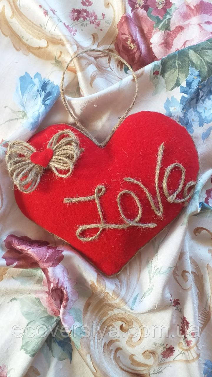 М'яка іграшка - Валентинка, фото 1