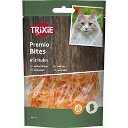 Ласощі для котів Trixie (Тріксі) Premio Bites with Chicken сушене куряче філе 50 г