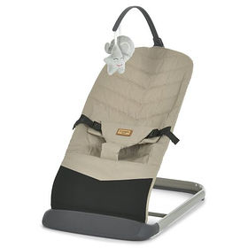 Баунсер гойдалка-шезлонг для новонароджених EL Camino IZZY (3 положення нахилу спинки) ME 1178-1 Taupe Beige Бежевий