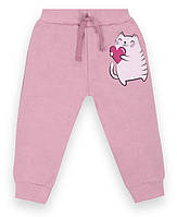 Штани дитячі для дівчинки "Райдужний настрій" Gabbi BR-20-22-2 зима р. 74 рожевий
