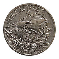 Іспанія 25 сентимів, 1925