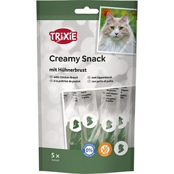 Ласощі для котів Trixie (Тріксі) Creamy Snacks з куркою 5х14 г