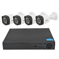 Відеореєстратор DVR KIT HD720 4-канальний (4камери в комплекті) ORG
