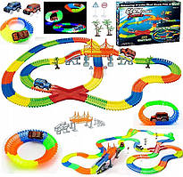 Magic Tracks 360 деталей Mega Set Дитяча Іграшкова Дорога Трек (2 машинки) ORG