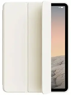 Чехол-книга для планшета BeCover Tri Fold Soft TPU Silicone для Apple iPad Air (4/5) 2020/2022 10.9 Beige (711734)