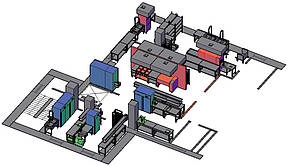 3) Проект реконструкції блока їдальні (2-й поверх) шкільного харчування на 800 порцій

Загальна характеристика: площа реконструкції - 160м2, тип сировини - первинна.

Обладнання: Tefcold,Retigo,Hobart,Ata,Sirman,Robot Coup,3F Alimacchine,Cas, Укр
