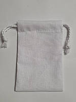 Мішечок 10*15 см., біла бязь