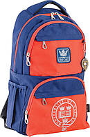 Рюкзак подростковый YES Oxford OX 233 синий-оранжевый 554013