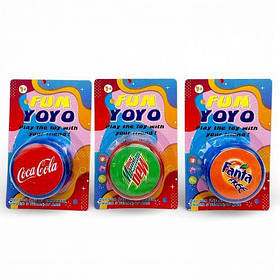 Іграшка "Йо-йо" мікс видів в асортименті, з підсвіткою (9*3*14см) [tsi288915-TSI]