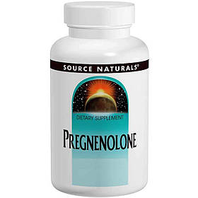 Прегненолон, Pregnenolone, Source Naturals, 50 мг, 120 таблеток yY.