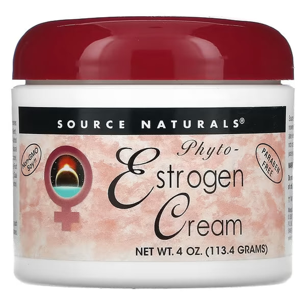 Фіто-естроген крем, Phyto-Estrogen Cream, Source Naturals, 113.4 г yY., фото 1