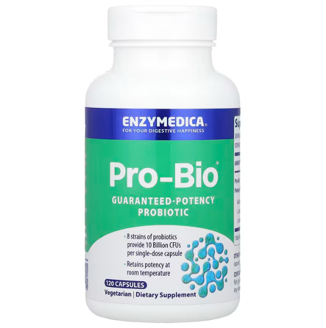 Пробіотик гарантованого дії, Guaranteed Potency Probiotic, Enzymedica, 120 капсул yY., фото 1