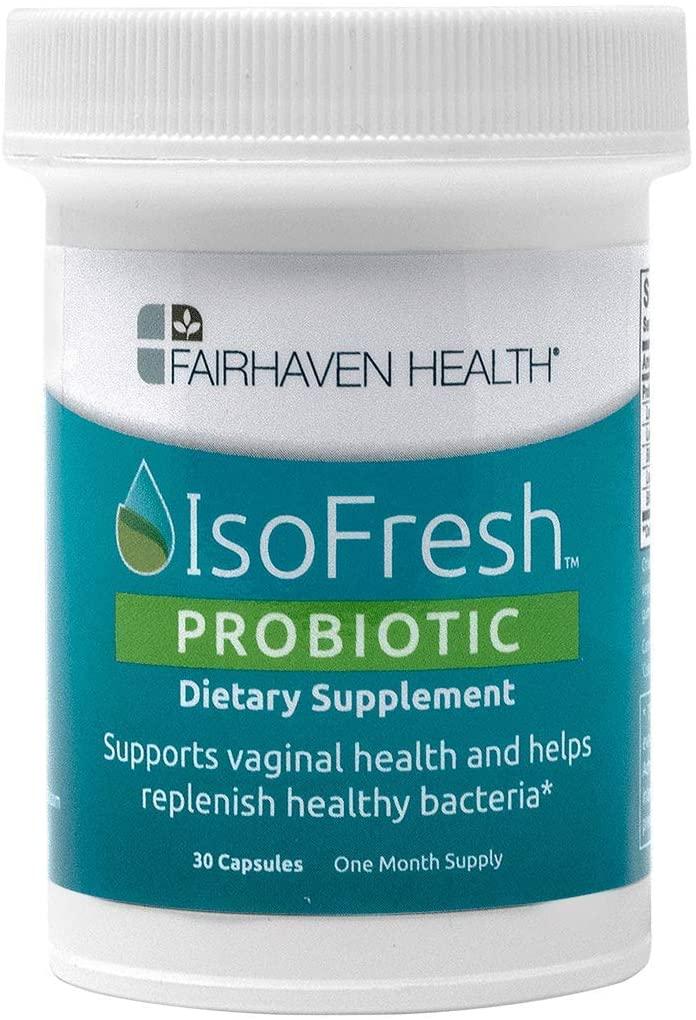 Пробіотик для балансу в жіночому організмі, IsoFresh Probiotic for Feminine Balance, Fairhaven Health, 30 капсул yY., фото 1