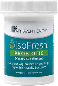 Пробіотик для балансу в жіночому організмі, IsoFresh Probiotic for Feminine Balance, Fairhaven Health, 30 капсул yY.