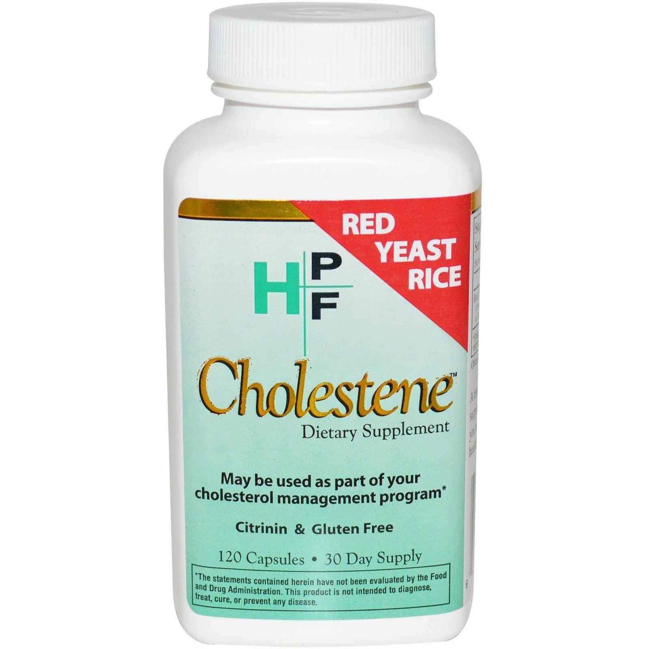 Червоний дріжджовий рис, HPF, Cholestene, Healthy Origins, 120 капсул yY., фото 1