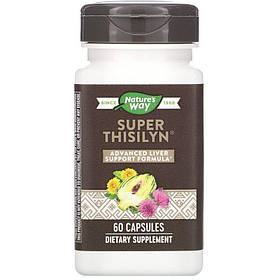 Підтримка печінки, Super Thisilyn®, Nature's Way, 60 капсул yY.