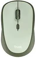 Мышка TRUST Yvi + Silent WL ECO Green