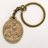 Амулет Святий Хрістофер Бронзове покриття / Амулет Святий Хрістофер Бронзове покриття 2x2 см, фото 3