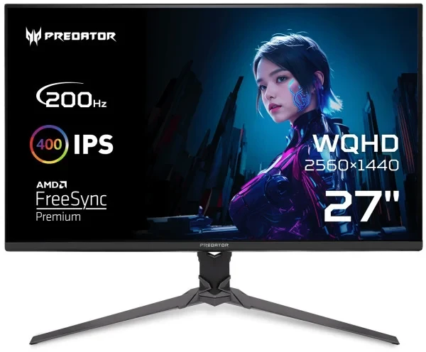 Монитор Acer Predator XB273UX1bmiiprx Black 27" (UM.HX3EE.111), фото 1
