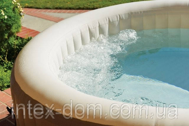 Надувная джакузи PureSpa Bubble Therapy+Hard Water System intex 28404(145/196Х71СМ) - фото 3 - id-p33190038